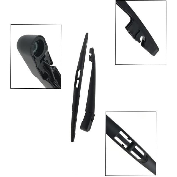 Rear Windshield Wiper Arm Blade Set, Back Window Wiper Arm Blade OE Replace 86532-SC080, 2010-2021 Compatible with Subaru Forester