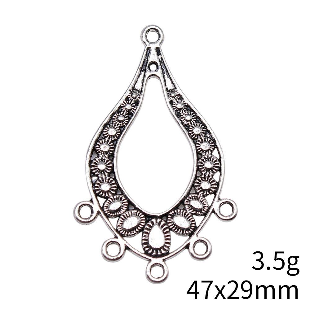 2025 Trend Accesories Water Drop Earring Connector Accessories Parts Ornaments For Home Accessories Parts