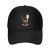 Festive Glitter Holiday Cocktail Tri Mesh Baseball Cap Hip Hop