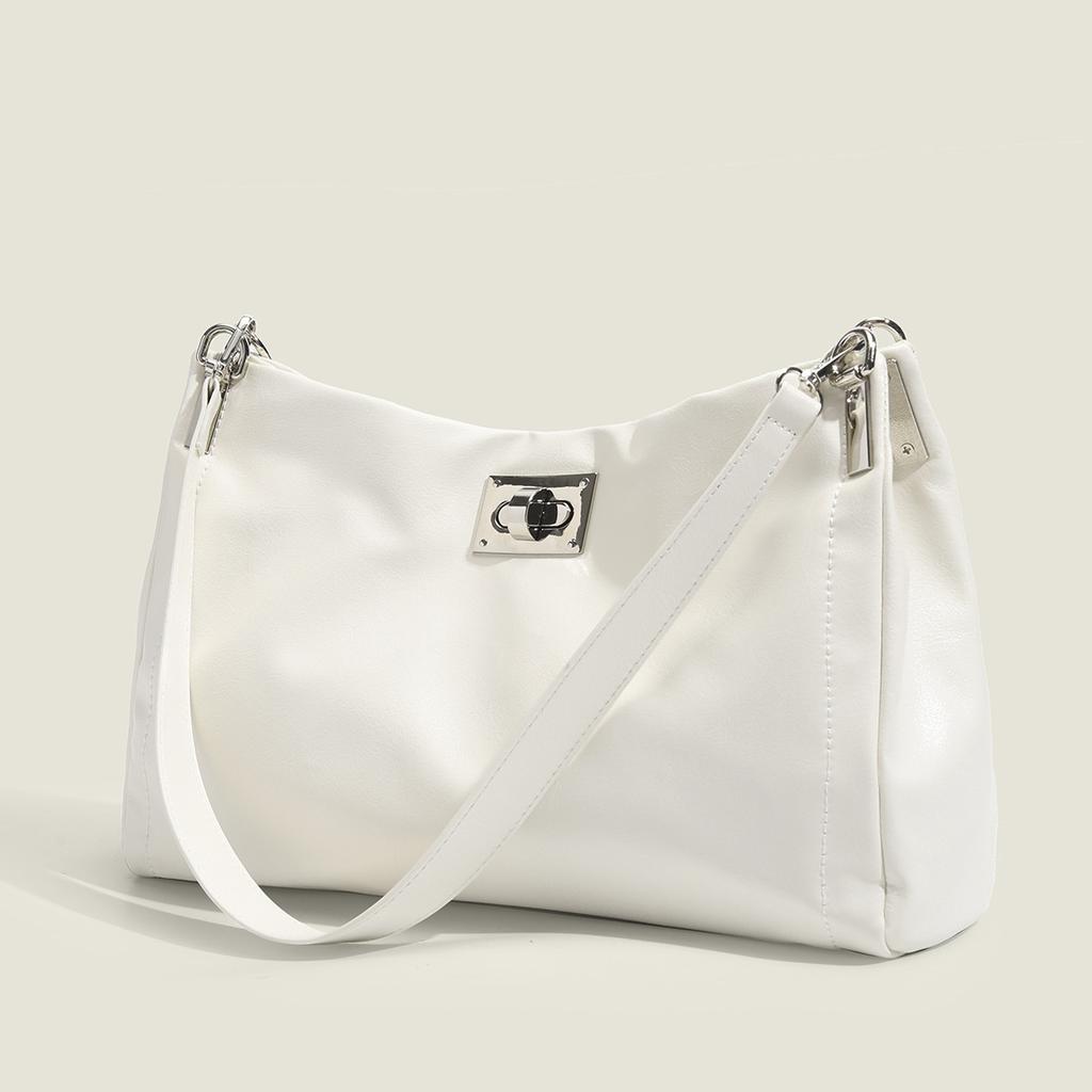 Underarm Shoulder Tote Bag Women's Summer Black Commuter Fashion Simple All-in-one Crossbody Bag