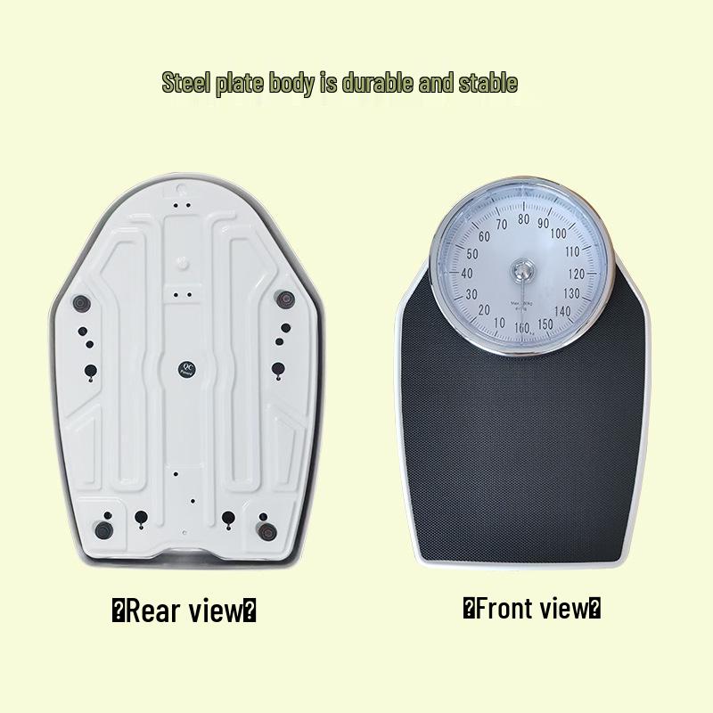 Home Hotel Mechanical Metal Scale - Battery-Free, Universal for Men and Women Fitness and Health