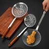 Convenient Slotted Spoon Comfortable Grip Handle Skimmer for Straining and Frying Skimmer Ladles Kitchen Utensils