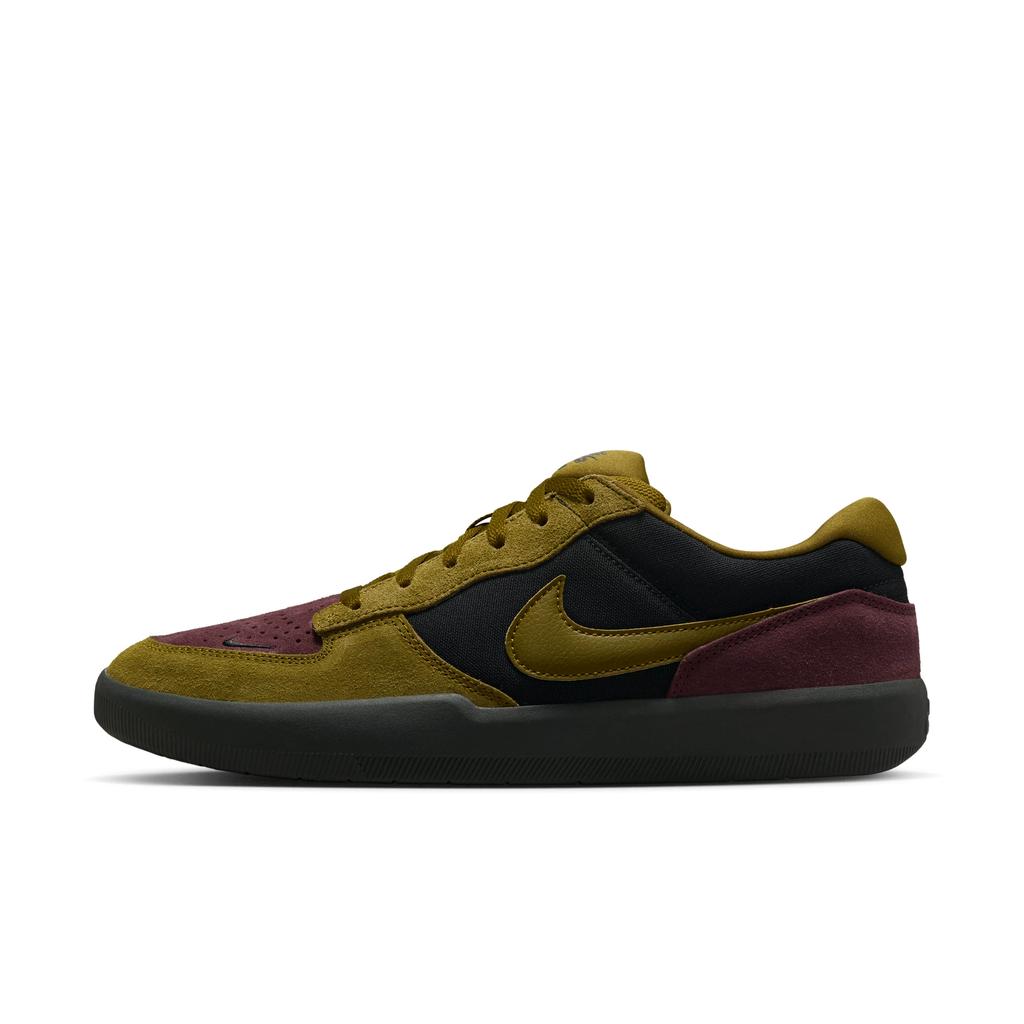 Nike Breathable Skate Shoes for Spring Parkour Suede Textured Leather Grippy Surface - NIKE SB FORCE 58 DV547