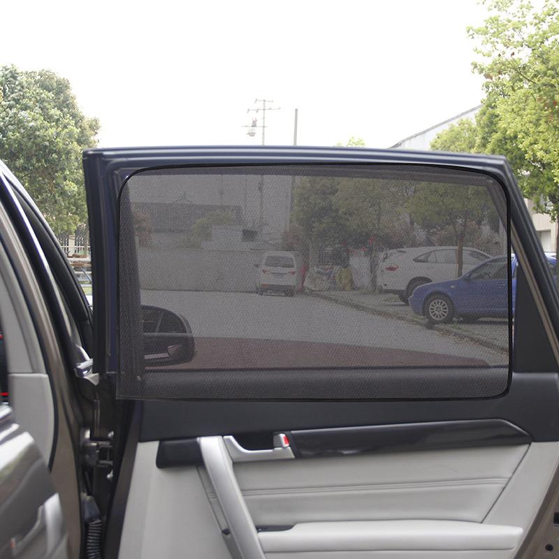 Magnetic Car Sun Shade UV Protection Curtain Sunshade Side Window Mesh Anti-direct Sun Visor Summer Protection Film Accessories
