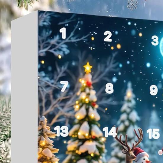 Christmas Gnomes Advent Calendar 2025 24-Day Calendar Countdown Winter Scene Holiday Decor Collectible Figures Gnomes Set for Family