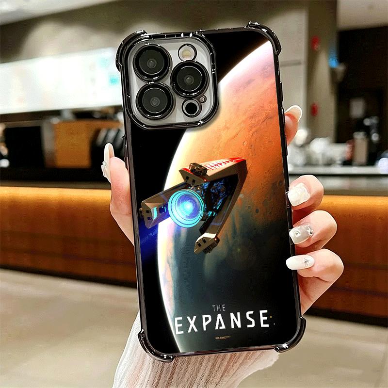 Star Movie T-Trek Soft Phone Case For iPhone 15 16 17 Air 14 Pro Max 16E Plus 13 12 Mini Plating Anti-Fall Fundas