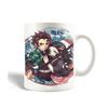 Mug en céramique - MANIACASE - Demon Slayer Tanjiro Nezuko - 30 cl - Blanc - Micro-ondes & Lave-vaisselle