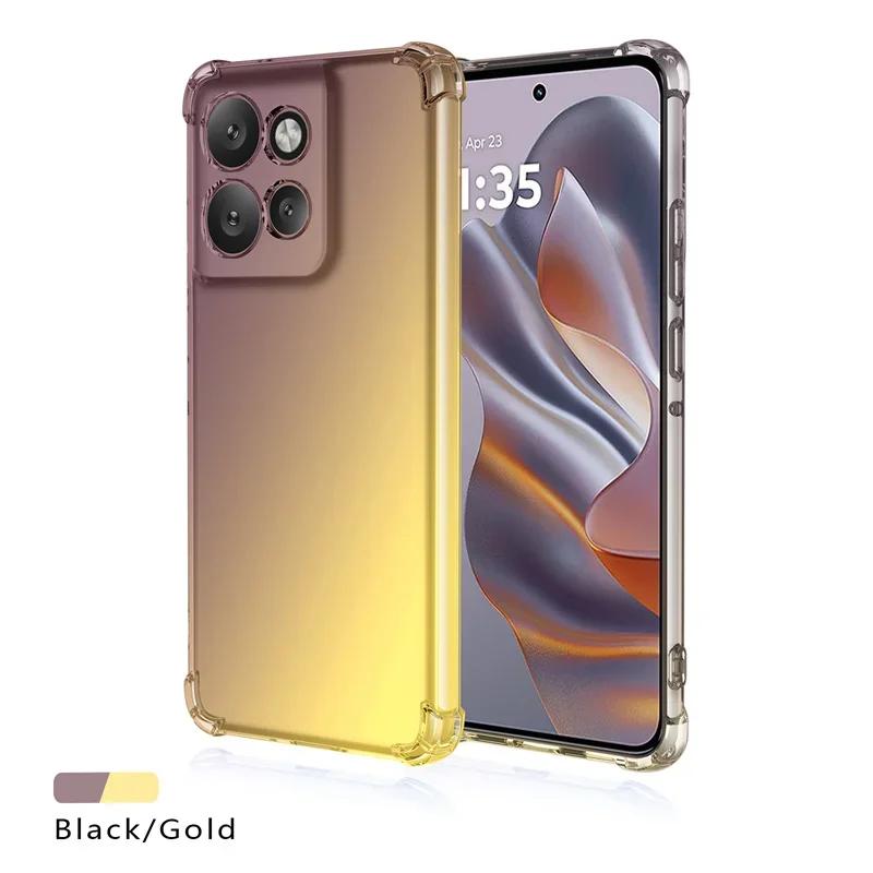 Shockproof Gradient TPU Case for Motorola Edge 50 Neo Protective Cover For Moto Edge 50 Pro Fusion Ultra Funda Coque Capa