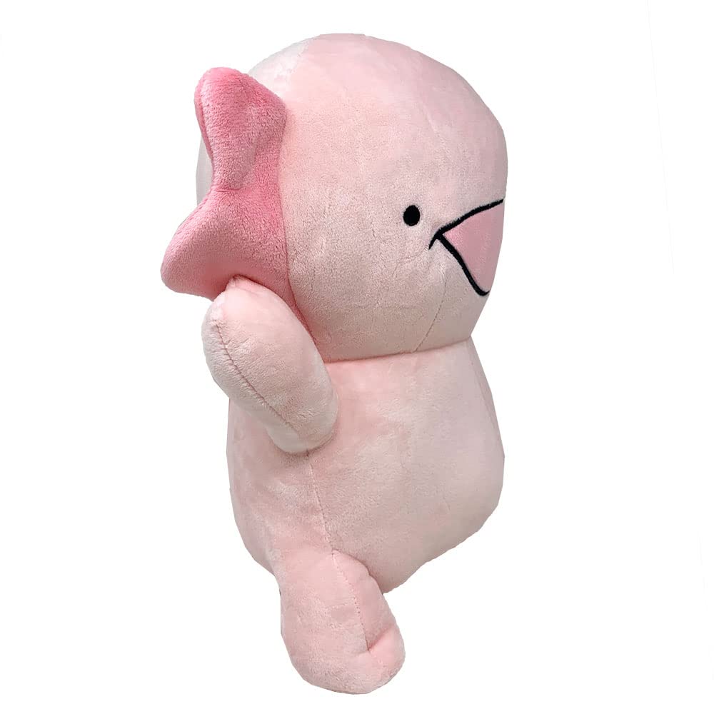 Karameru Axolotl Banzai Big Plush Approximately 28 X 18 X Official Explosively Popular On Social Media Toy, 35cm, Merchandise,