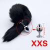 4 Sizes Metal Butt Plug Fox Tail Intimate Toys Anal Extender Dilator Sex Shop Products Erotic Games Goods For Adult products