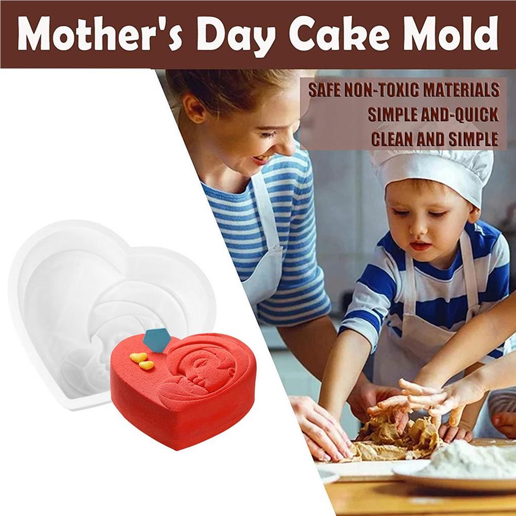 Silikon Herzform Mousse Kuchen Fondant Form Sugarcraft Formen Kekse Backwerkzeug Backform Zuhause Küche Bäckerei