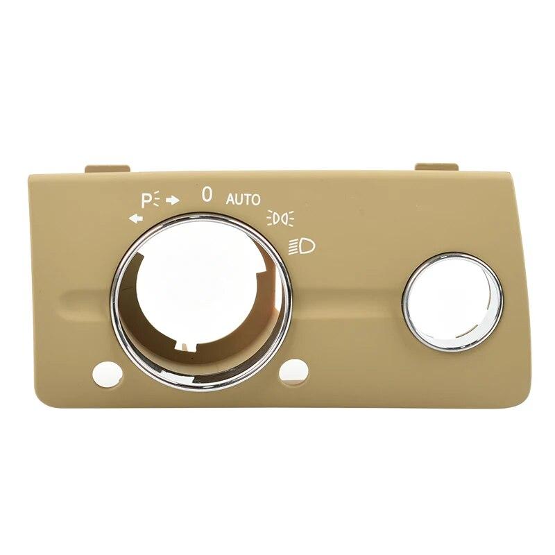 LHD Car Interior Accessories Headlight Lamp Switch Cover Trim For Mercedes Benz W211 E Class E200 E250 E320 E350 E550