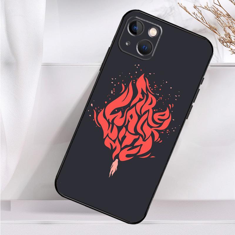 Fire Walk With Me Twin Peaks Shockproof Case For iPhone 17 Pro Max 11 14 15 16 Plus 12 13 Mini 16e 17 Air Phone Cover