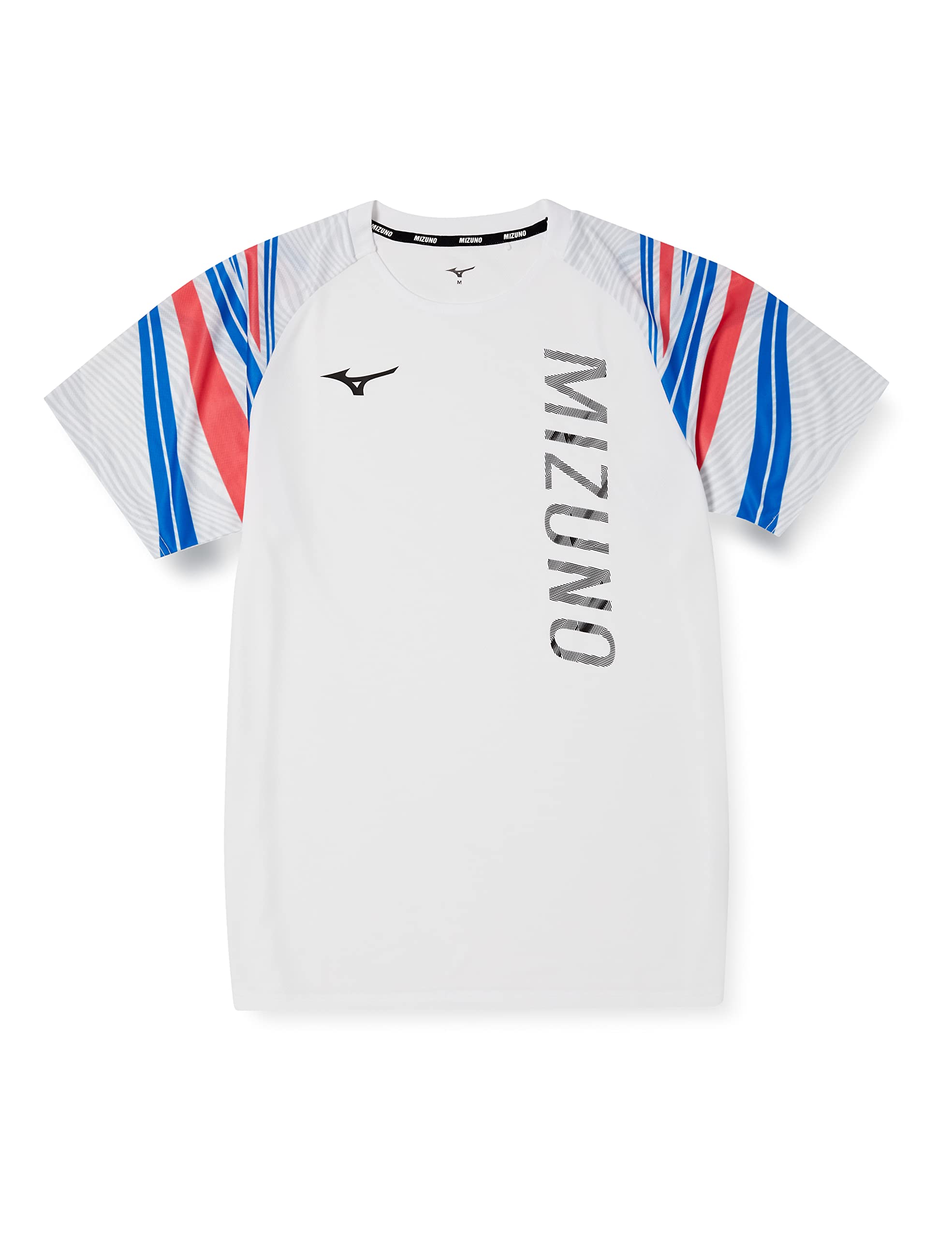 

Mizuno Tennis Practice Short Size XL Shirt, Sleeve, Moisture-Wicking, Quick-Drying, Stretch, White, (62JA2510) белый