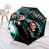 1pc Harry Potter, Phoenix Automatic Folding Umbrella - Compact 8-Rib Design, Durable Plastic & Iron1385L