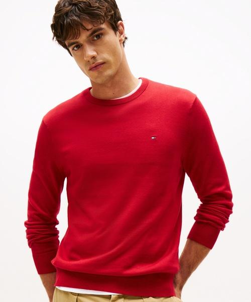 TOMMY HILFIGER Essential Cotton Crew Neck T-Shirt (T12G6Kpo030Mt1Xld)