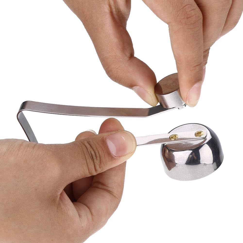 Fdit Egg Topper Cutter with Stainless Steel Eggshell Opener Cutter Clean Opener Cracker Kitchen Tool for Removing Raw Soft or Hard Boiled Egg