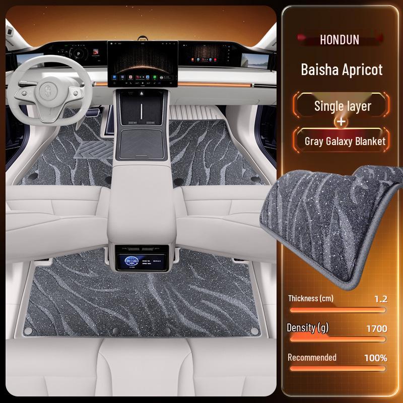2026 Hongqi S9 TPE Floor Mats: Full Set Interior Carpet for Five Seats