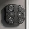 1 Set Music Boxing Machine Wall Mounted Bluetooth-compatible Adjustable Smart LED Boxing Training Target Punching Pad Home Gym Workout Equipment