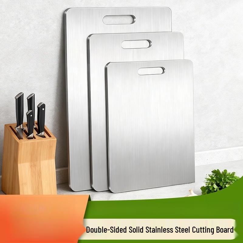 Thickened Stainless Steel Double-Sided Anti-Mildew Cutting Board
