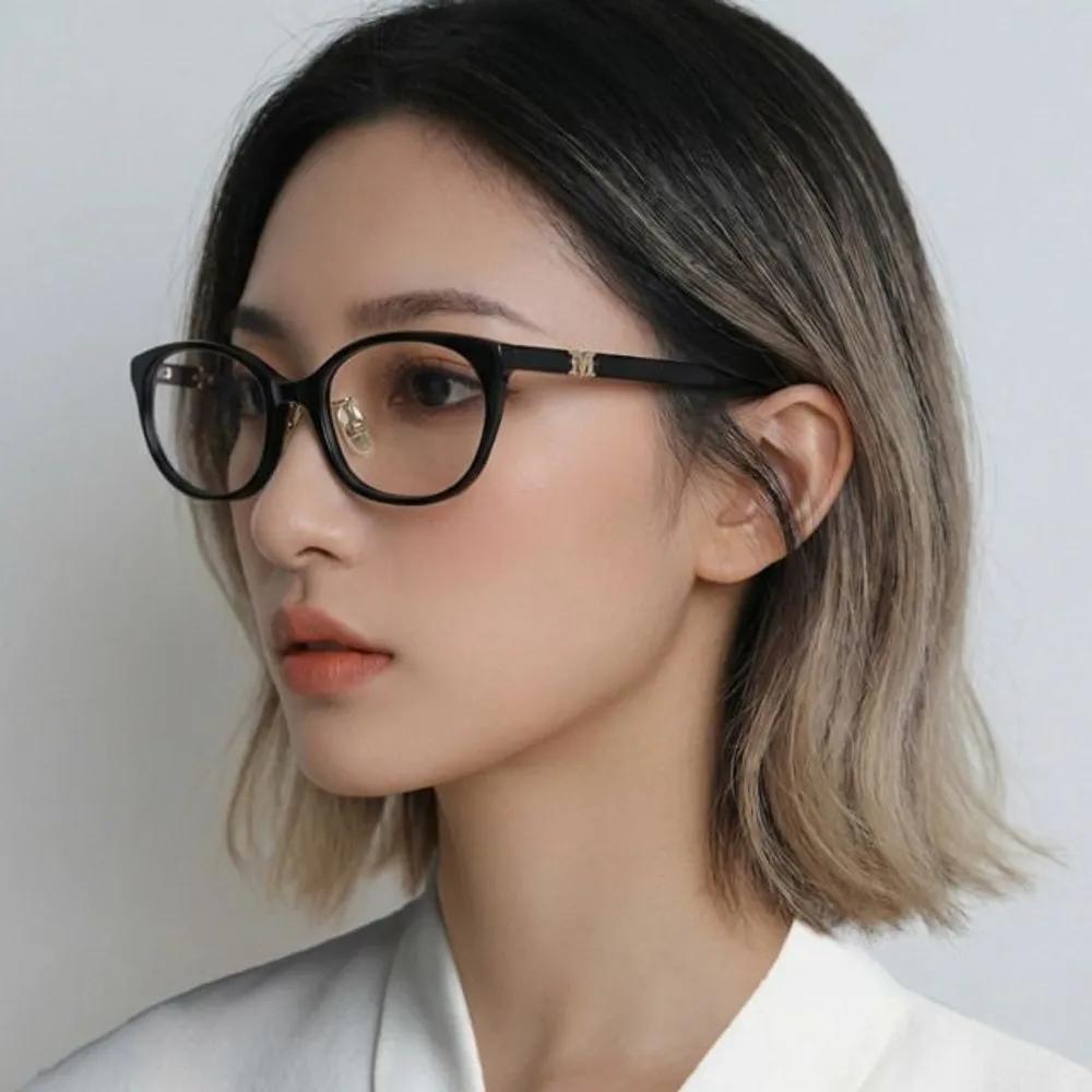 MaxMara Eyeglass Frames MM5126 D 001 Black Horn-rimmed Frames for Women and Men