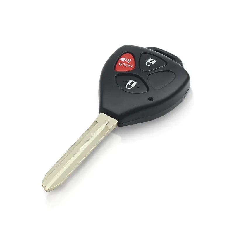 KEYYOU For Toyota Camry Avalon Corolla Matrix RAV4 Yaris Venza tC/xA/xB/xC HYQ12BBY 314.4Mhz ID 4D 67 Chip Car Remote Key TOY43