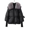 Cotton-padded Jacket Womens Short Korean Version of Relaxed Fit Cotton-padded Clothes Womens Oversized Fur Collar Thickened Cotton-padded Jacket