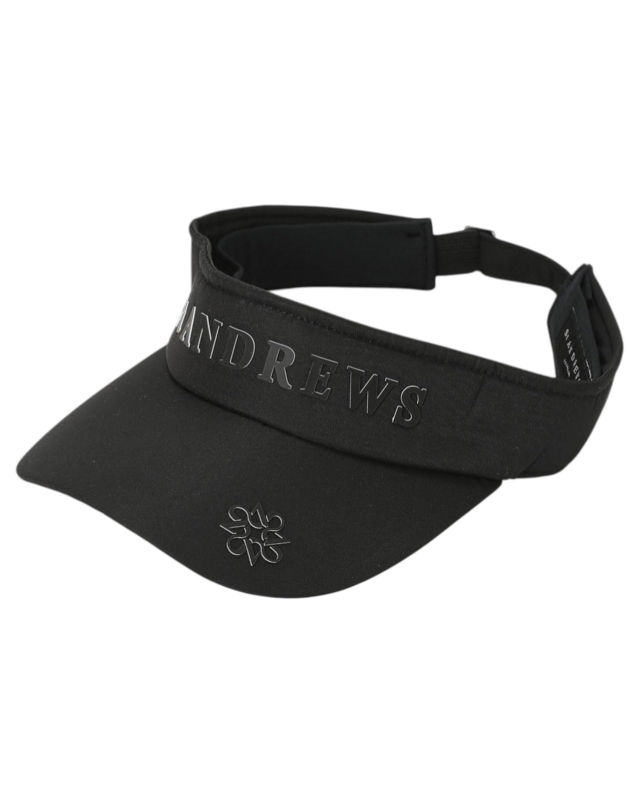 

St. Andrews Unisex Sun Visor (Twill Logo, Adjustable Size) / Golf Hat / 042-5287852 010_Black