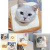 Adjustable Toast Bread Elizabethan Collar For Cats And Dogs, Cute Cartoon Design