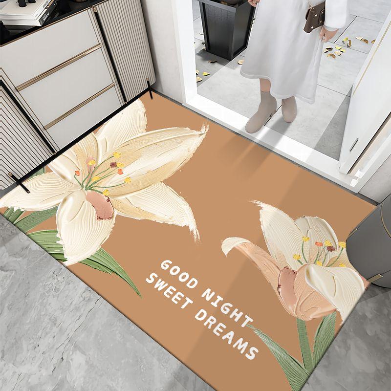 Diatom mud bathroom floor mat, water absorption door, toilet, kitchen king size floor mat, non-slip bathroom, bath mat