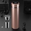 New 316 Stainless Steel Vacuum Cup Convenient Intelligent Temperature Display Water Cup Business Office Tea Water Separation Gift Cup