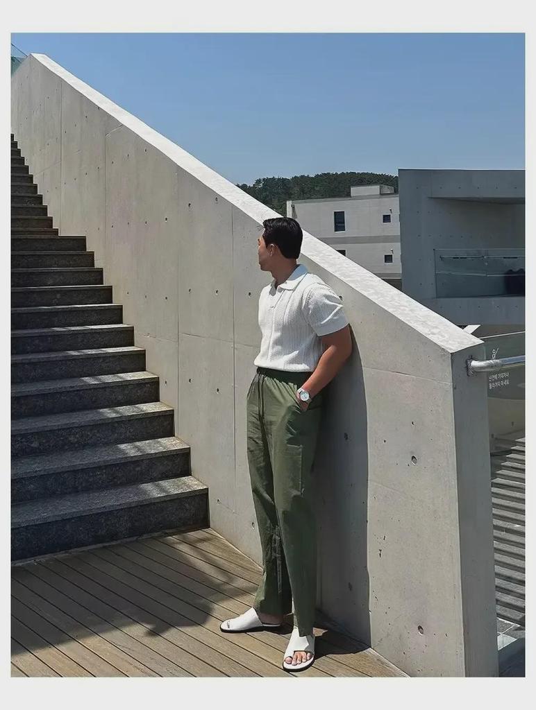 2024 Herren Weißes Kurzarm Strick-Poloshirt - Atmungsaktiv, Hochwertig, Sommer-Trend