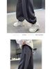 Boys' Autumn/Winter Casual Wide-Leg Sweatpants with Velvet - 2025 New Style