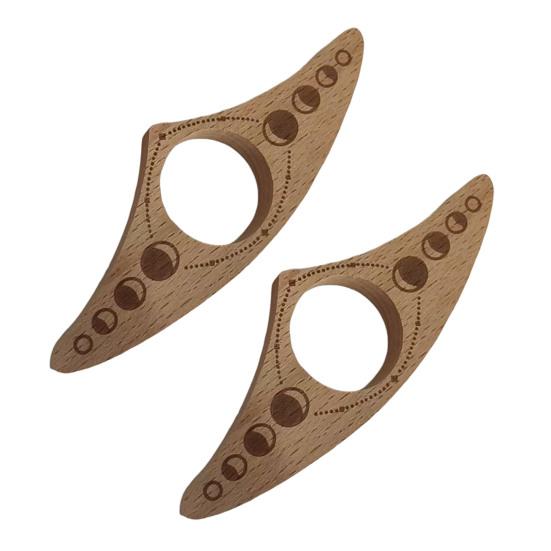 Wooden Book Page Holder Thumb Ring Page Holder Bookmark Keeps Your Book Open Reading Aid Gift for Teachers Book Lovers