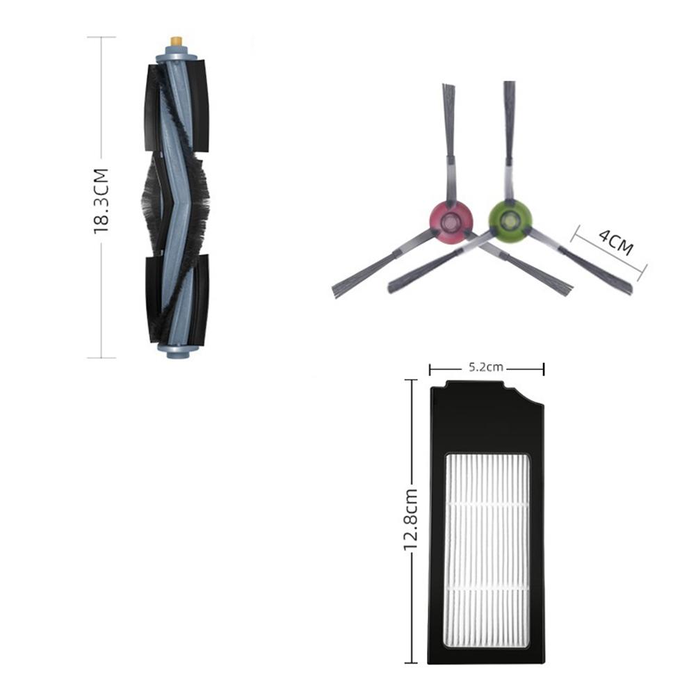 Kit di accessori per Ecovacs Deebot X1 Omni Parti di ricambio per aspirapolvere Ecovacs Deebot X1 Turbo