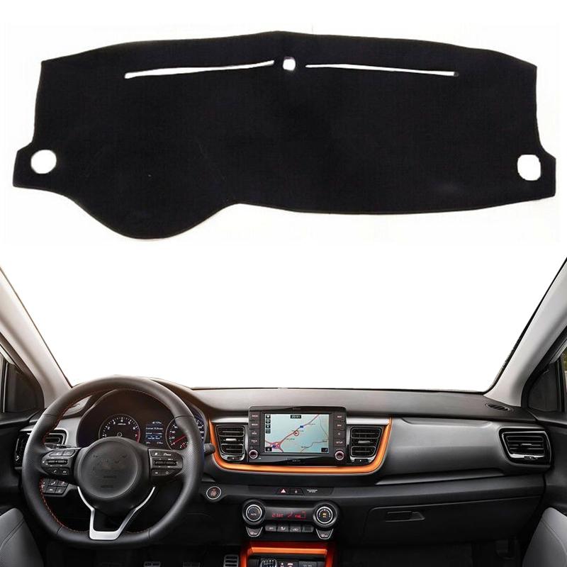 For Kia STONIC 2017 2018      2024 Car Dashboard Cover Mat Pad Dashmat Sunshade Carpet Protector Accessories