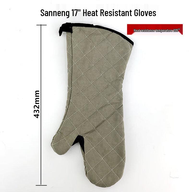 ZISIZ Heat Resistant Oven & BBQ Gloves