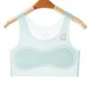 Girls Seamless Thin Fixed Cup Training Bra For Puberty Kids