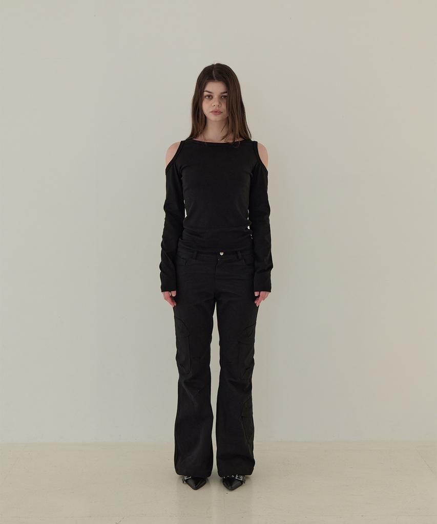 5OML Hole Long Sleeve (Black)