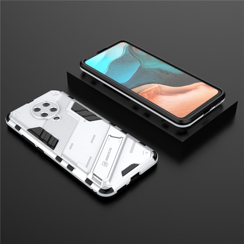 Xiaomi Redim K30 PRO Kılıfı Darbeye Dayanıklı Zırhlı Stand Tamponlu Telefon Kılıfı Xiaomi POCO F2 Pro POCOF2Pro Mi Pocophone F 2 F2Pro İçin