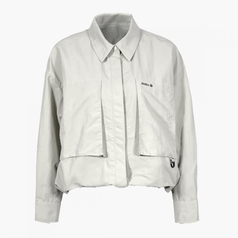 Shell Moonwalk Recycle Nylon Outdoor Shirt   2colors