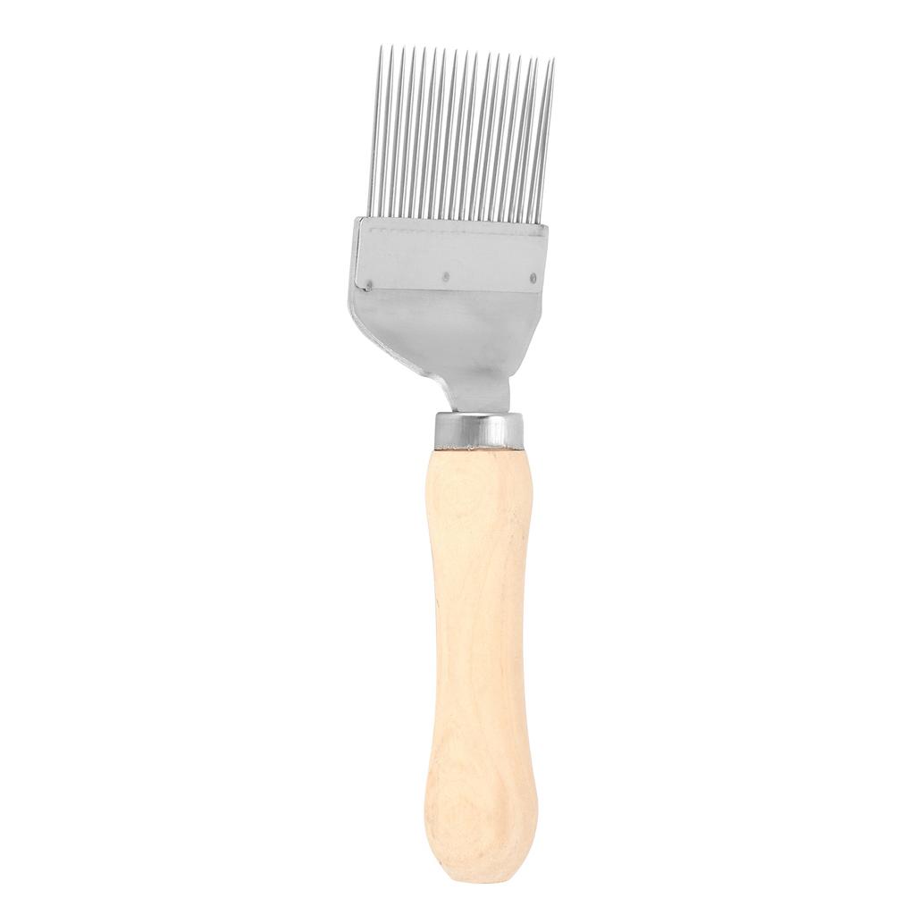 18 Tines Honey Cutter Stainless Steel Uncapping Knife Fork Shovel Beekeeping Tools