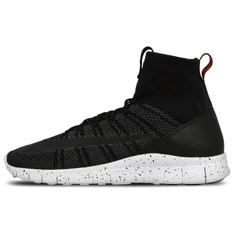 Nike Free Flyknit Mercurial 'Black' Sneakers 805554-008