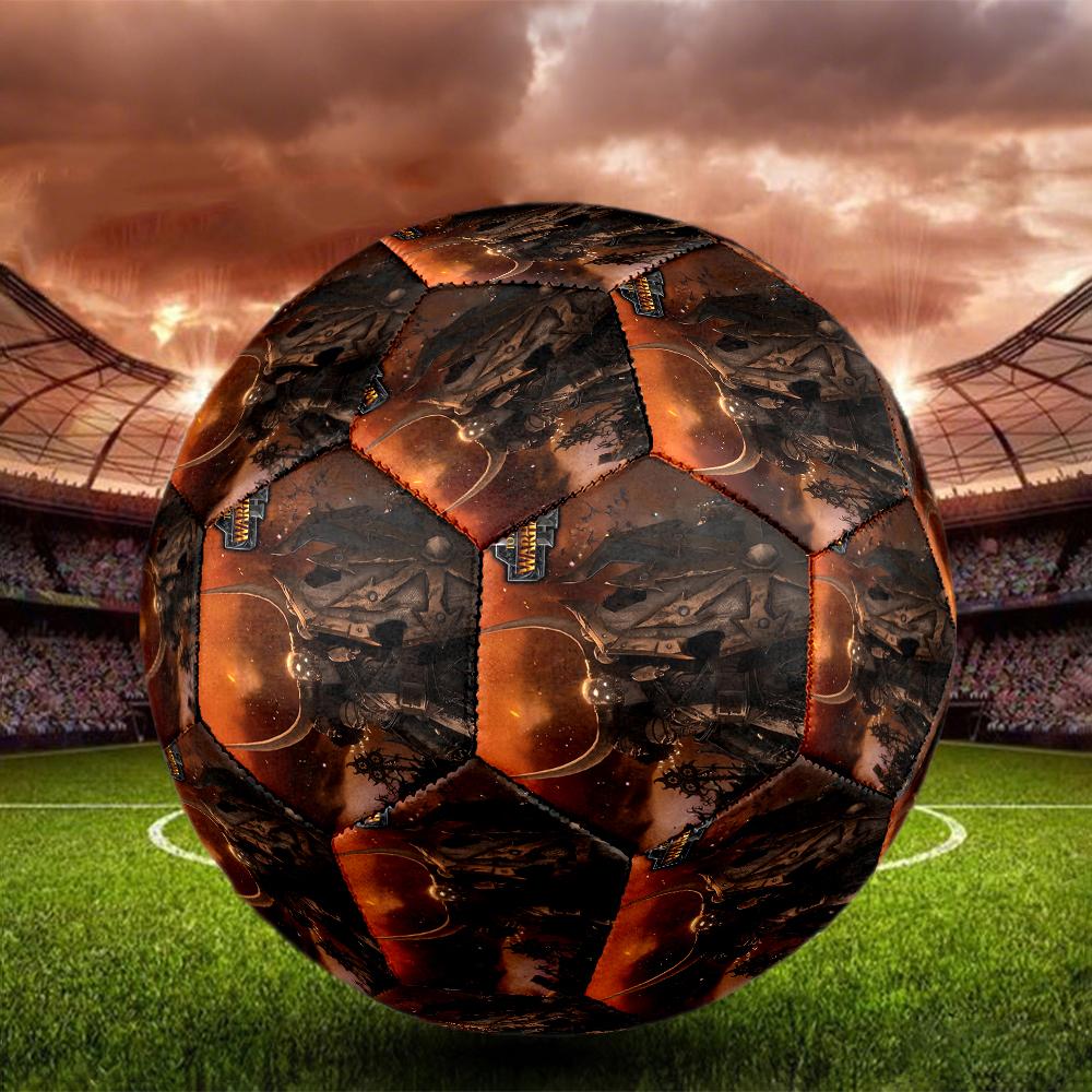 Total War Theme Size 5 Soccer Ball, Suitable for Both Indoor and Outdoor Matches, a Gift Suitable for Everyone.
