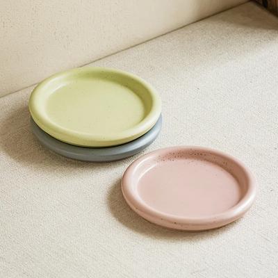 Piatto Colore Macaron Piccolo Fresco Ceramica Piatto Rotondo Piatto Colazione Piatto Insalata Piatto Frutta Piatto Cena Piatto Cibo Occidentale