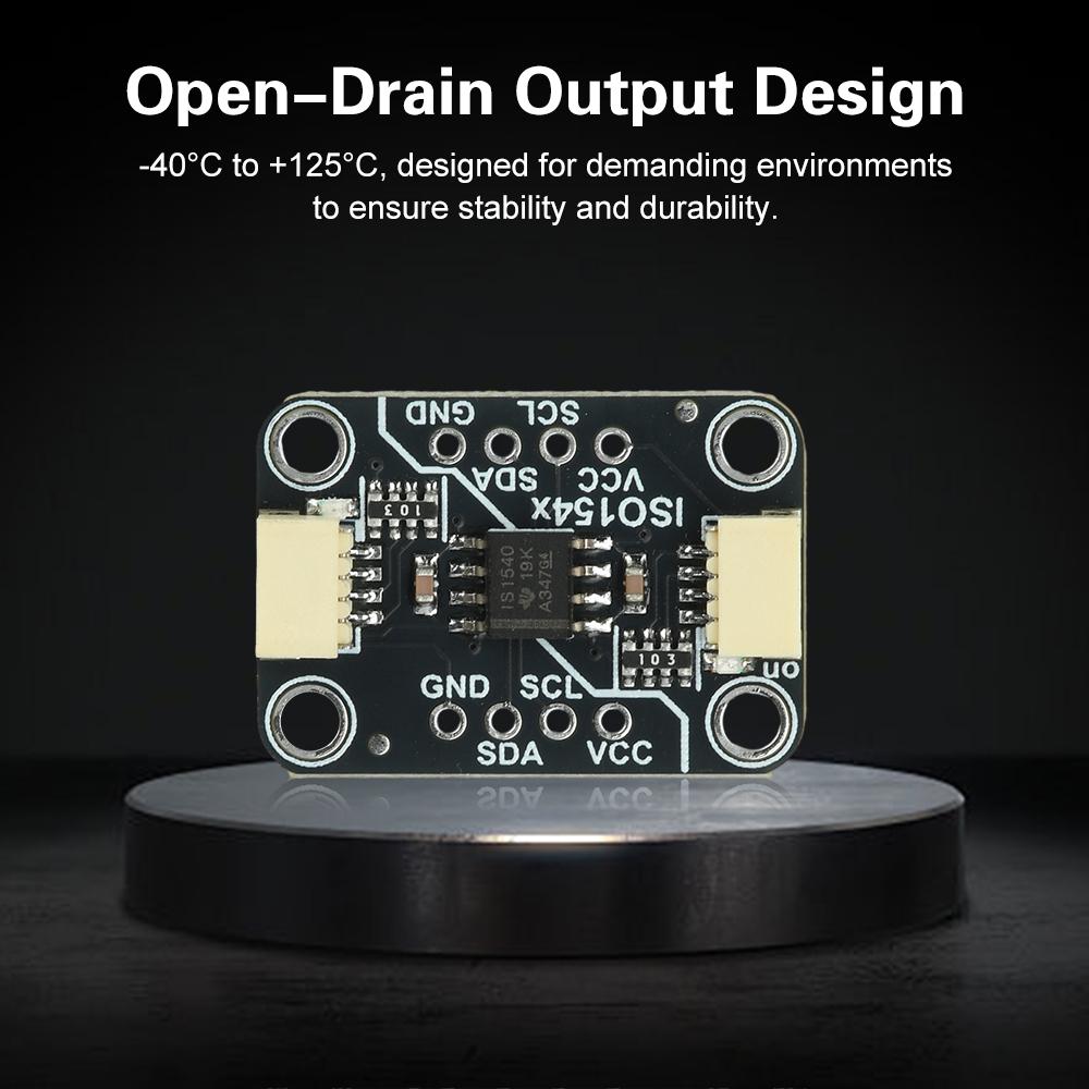 ISO1540 bidirectional I2C isolator Qwiic Board 2500 V-RMS Isolator Support Operation Up To 1 MHz with 8-pin Pin Header