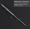 Hardened 5mm Magnetic S2 Steel Phillips Electric Screwdriver Bit Set