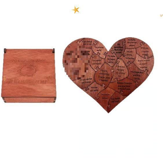 

Portable Love Reasons Puzzle Gift