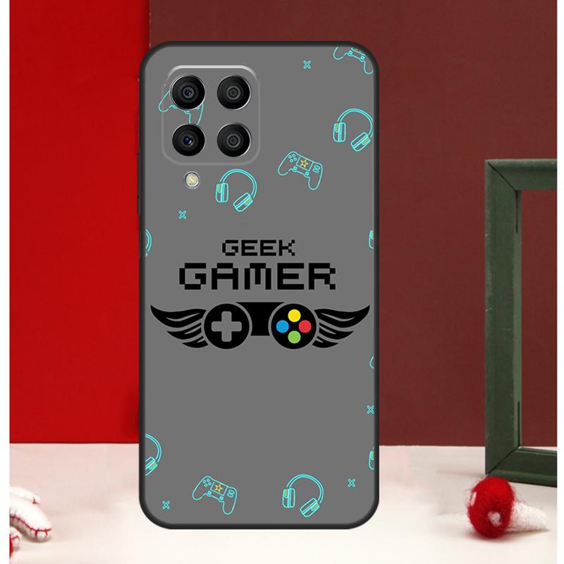 Eat Sleep Game Colorful Case For Samsung Galaxy M13 M53 M56 M52 M32 M16 M11 M21 M31 M35 M12 M14 M15 M36 M55 M34 M54