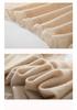 Women's 100% Cashmere Scarf - Soft, Warm, Elegant Knit with Tassels for Autumn and Winter.